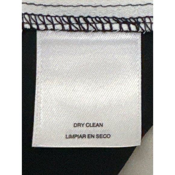 Anne Klein Colorblock Sleeveless Shell, Size 14 - White & Black - Picture 14 of 16